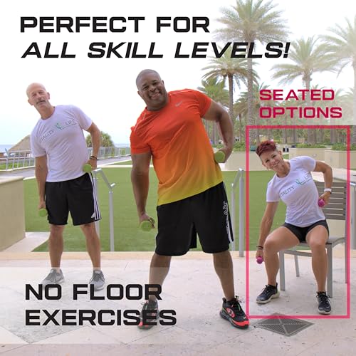 Senior & Beginner Exercise Kit with 30-Day Workout Plan - Resistance Band & Stretching Guide