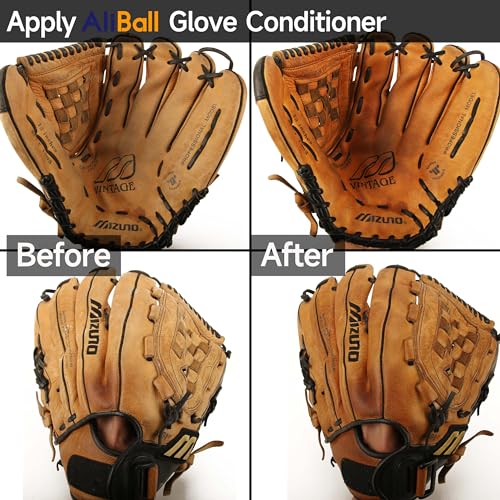 Baseball Glove Conditioner Cream - 2.82 Ounces, Natural Leather Care