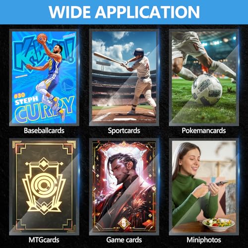 600 Pcs Card Sleeves for Trading Cards - Durable Penny Sleeves