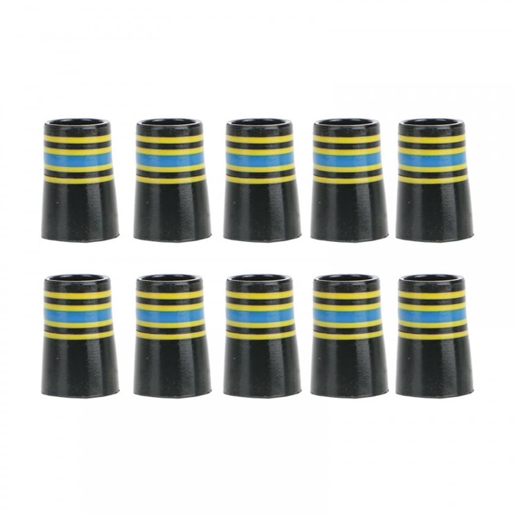 MiOYOOW 10PCS Golf Tapered Ferrules, Inner/Outer Dimension 0.366''/0.543'' for Golf