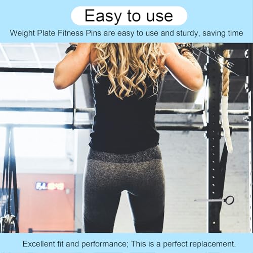 Ring Shaped Weight Stack Pin - 3/8in Diameter for Home Gym