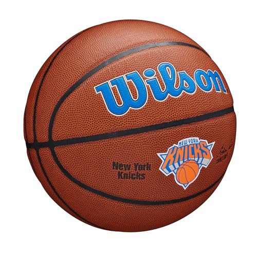 Wilson NBA Team Alliance Basketball New York Knicks Size 7 29.5"