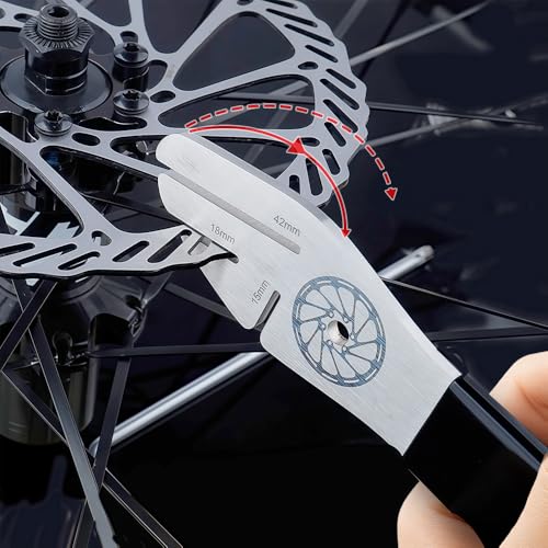 Bicycle Disc Rotor Truing Tool Kit — Bike Brake Alignment & Calibration