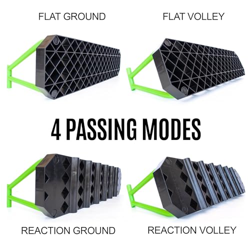 Soccer Rebounder Board - 4-in-1 Training System for Passing & Touch