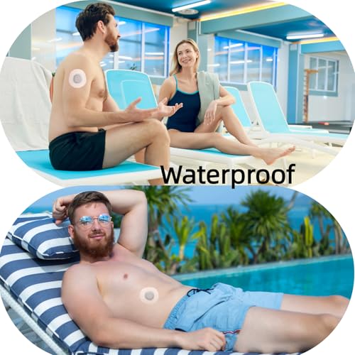30-Pack Transparent Adhesive Patches - Sweatproof & Water-Resistant