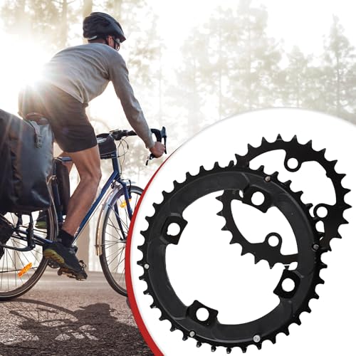 BUCKLOS 38-26T/10 Speed MTB Chainring Set 64/104 BCD Double Triple - 2Pcs