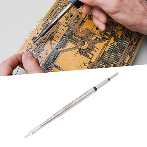 Metal Soldering Tip, Soldering Tips Soldering Station Replacement Tips for for JBC 210 C210 020 Straight Tip, Soldering Iron Tips (C210 020 Straight Tip)