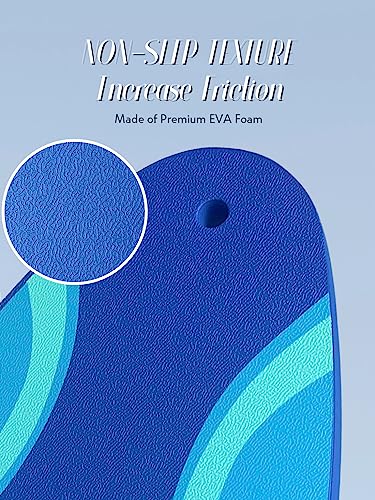 Ikanboo Nebulas Blue Swimming Kickboard for Kids & Adults, Pool Exercise Aid