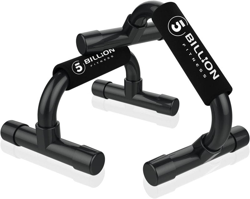5BILLION FITNESS Push Up Bars for Home Workout, Non-Slip Pushup Handles for Strength Training, Wrist Protection Calisthenics Equipment, Portable Push Up Stands, Support Up to 330 lbs