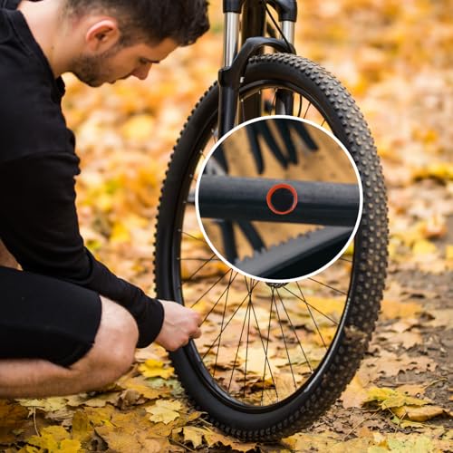 96 Pcs Bicycle Tire Patches - Round & Square Rubber Repair Kit