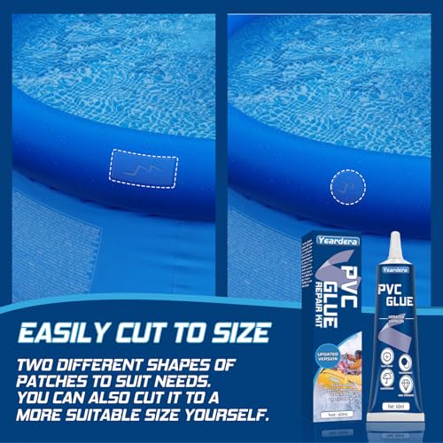Air Mattress Repair Kit - Waterproof Vinyl Adhesive for Inflatables