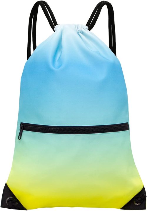 HOLYLUCK Drawstring Backpack - Lightweight Sport Gym Sackpack for Easy Carrying | Versatile Design