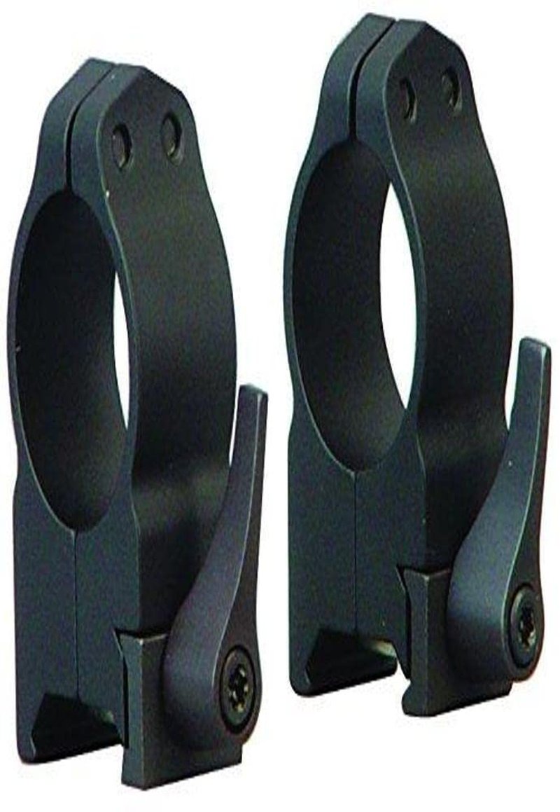 WARNE 201LM Maxima Quick Detach Scope Rings, Sintered Steel, Vertical Split, 1 inch, Medium Matte