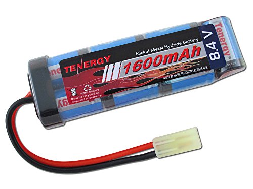 8.4V NiMH Flat Battery Pack - 1600mAh with Mini Tamiya Connector