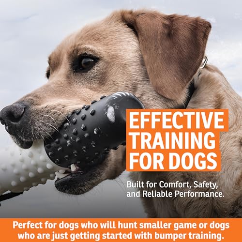 SportDOG Plastic Dummy Training Toy - 50/50 Black & White, Regular Size