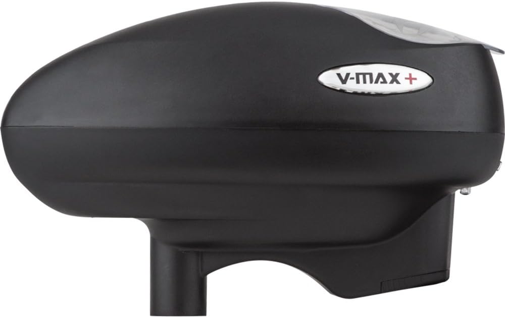 Valken V-Max Electronic Paintball Loader - Fast-Feeding Motorized Hopper - Holds Over 200 Paintballs