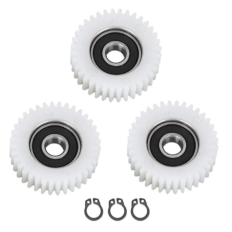 Odorkle 3PCS E Bike Motor Gear,Durable Nylon 36 Tooth Motor Gear Clutch Equipment Tool Replacement Accessory, Odorklenvbp5z4h6a