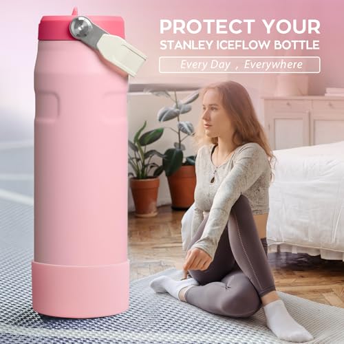 Silicone Boot for Stanley IceFlow 24 oz - Strawberry Cream