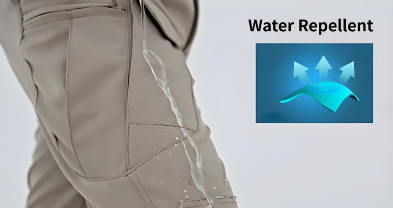 WINRKERY Men's Tactical Pants Work Pants Water Resistant Hiking Pants Military Combat Cargo Pants, Fleeced Black Large