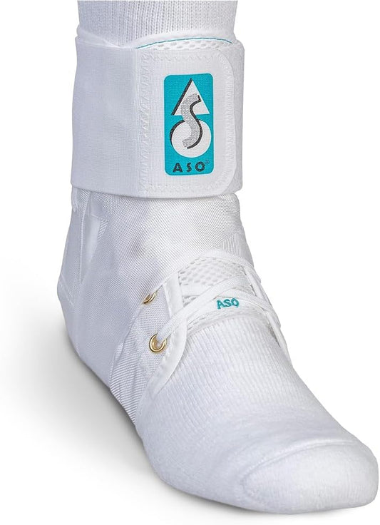 Med Spec ASO Ankle Stabilizer - Lace-Up Ankle Brace for Sprains & Tendonitis | Unisex Orthopedic Support