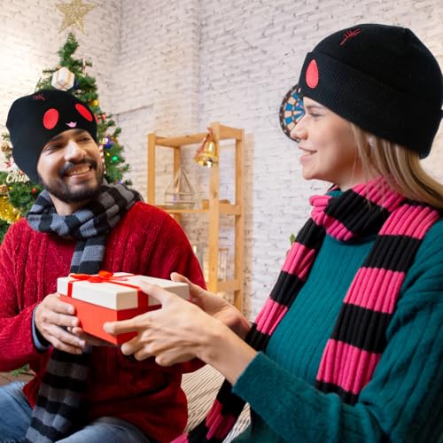 Mothman Beanie Hat for Women & Men - Silicherry Winter Cap