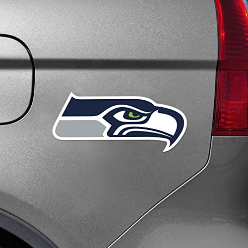 Seattle Seahawks Large Team Logo Magnet - 10" Metal