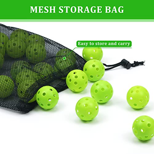 Bac-kitchen Green Plastic Golf Practice Balls - Limited Flight Swing Training Set
