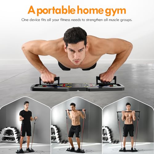 Push Up Board with 20 Accessories for Full Body Workout