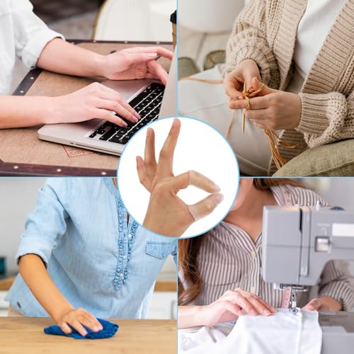 Gel Finger Cots - 10 PCS Silicone Finger Protectors - Clear