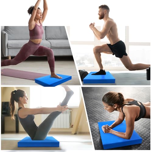 Large Foam Balance Pad for Physical Therapy - Blue (15.7x12.99x2in)