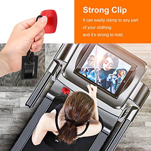 Treadmill Safety Key - Magnetic for Various Brands - Black