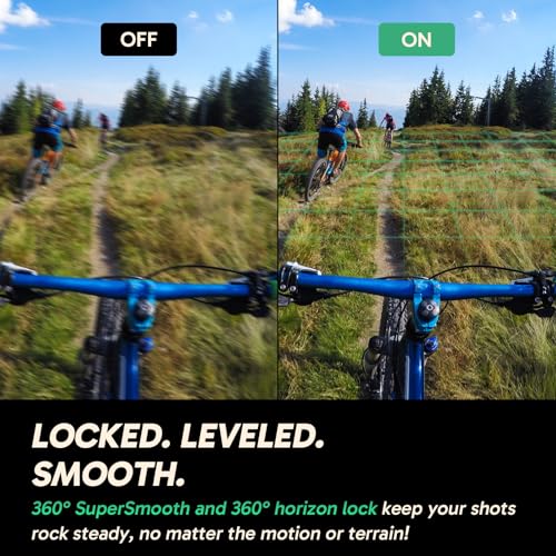 5.7K 360 Action Camera - Standard Combo with AI Tracking