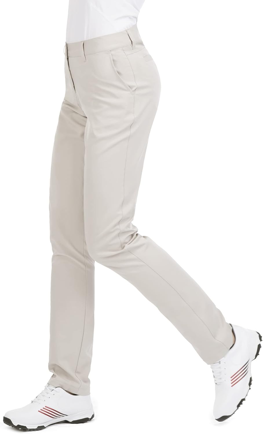 Skiennix Women's Golf Pants - Lightweight Stretch Twill Chino for Comfort & Breathability