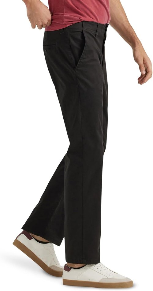 Lee | Men's Extreme Motion Flat Front Pants - Comfortable Fit & Versatile Style