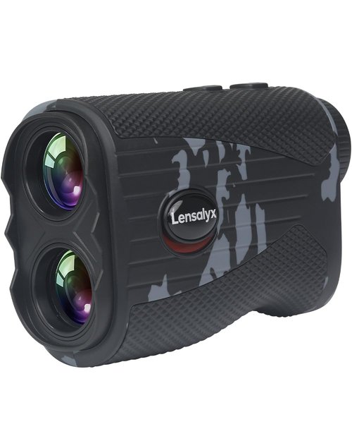Lensaylx Golf rangefinder,1200 Yards Laser Golf Rangefinder with Slope,7X Magnification,Pin Flag Pole Lock,IPX4 Waterproof,Rechargeable Battery Magnetic Strip Laser Rangefinders for Golf and Hunting