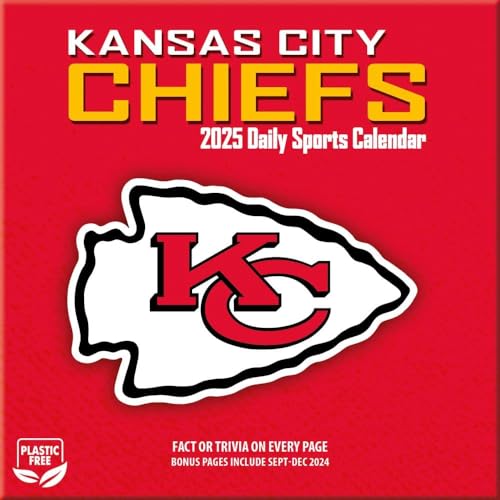Kansas City Chiefs 2025 Box Calendar - Daily Facts & Trivia