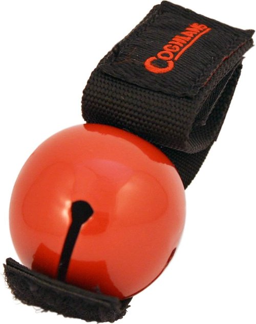 Coghlan's Magnetic Bear Bell - Wildlife Safety Alert for Hiking - Red Color