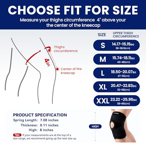 Adjustable Knee Brace for Pain Relief & Meniscus Tear Support