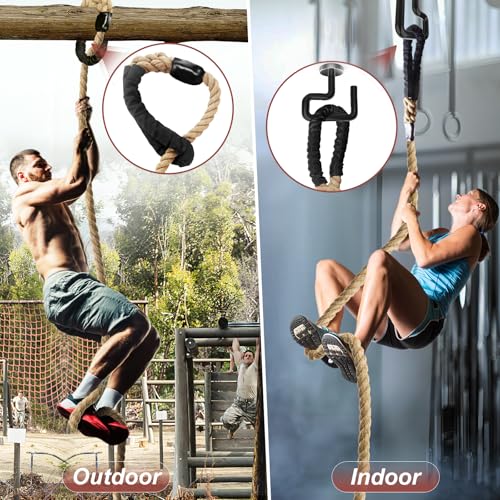 Keepark 1.5 Inch Diameter 10FT Climbing Rope for Fitness & Indoor/Outdoor Training