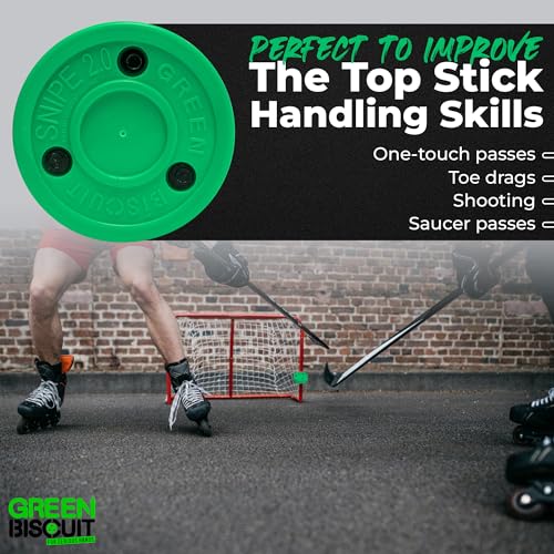 Hockey Pucks 2-Pack - Snipe 2.0 for Off-Ice Training