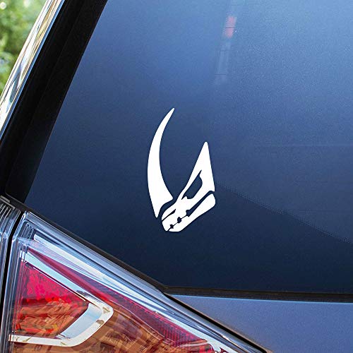 Mudhorn Silhouette Vinyl Decal Sticker - 3" x 5.5"