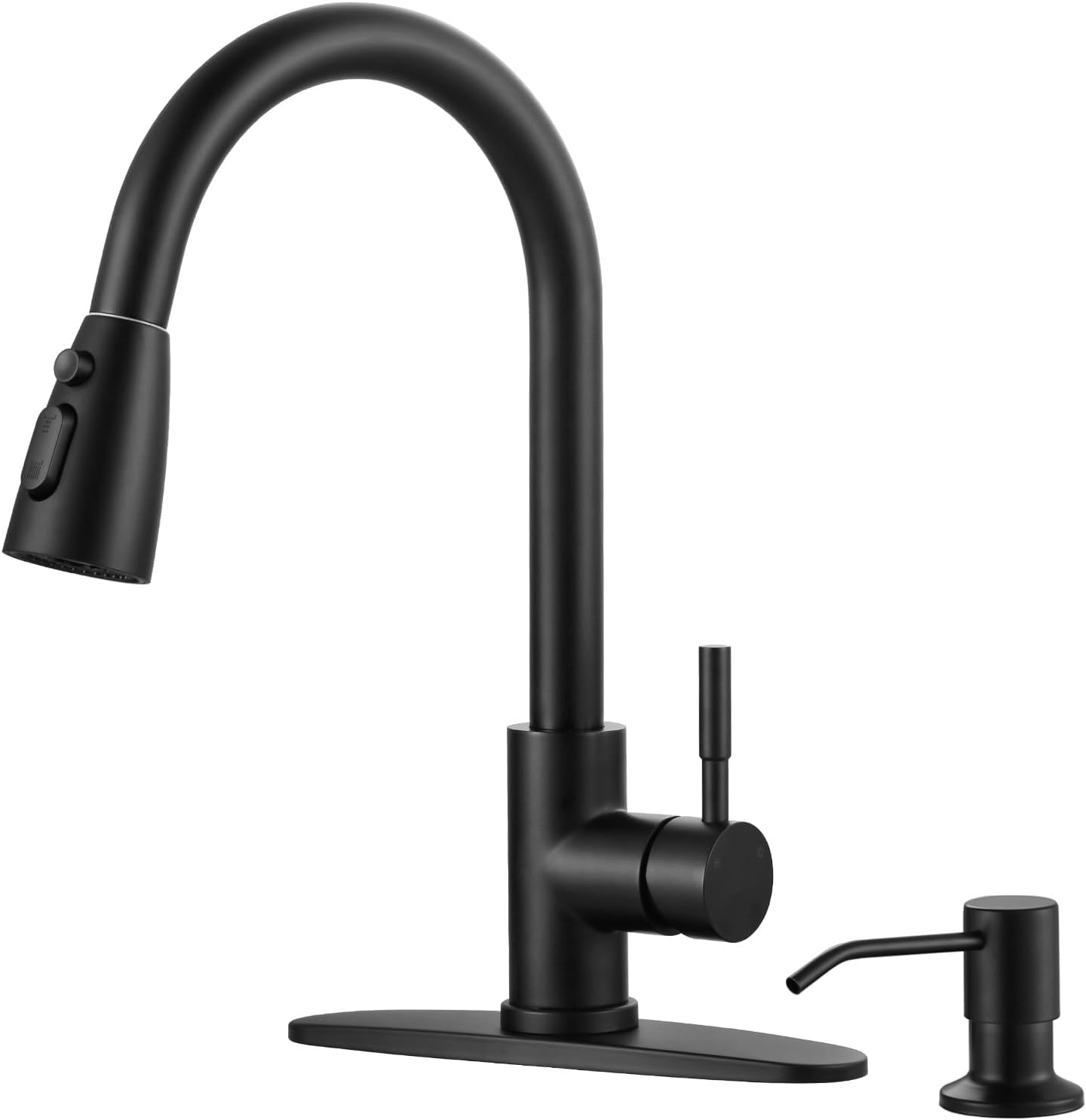 Stainless Steel Kitchen Faucet Combo with Water Filter - Brushed Nickel Sink Faucet for RO Systems