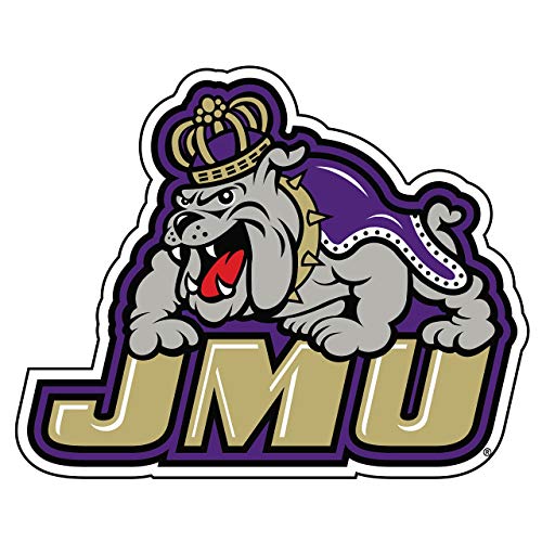 James Madison University Bulldog Magnet - 3 Sizes Available