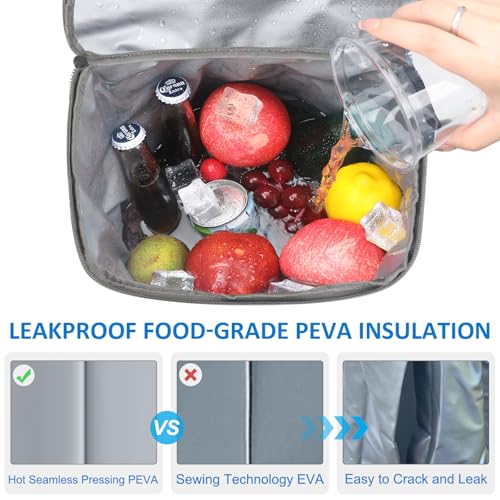 Tenot Insulated Cooler Backpack 33/40 Cans Leakproof Travel Lunch Bag
