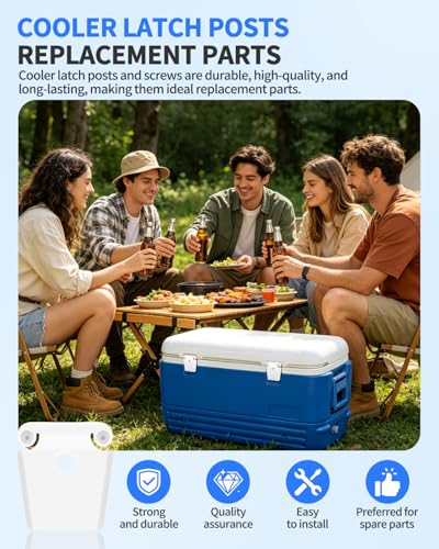 Cooler Latch Replacement Kit for Igloo 50-165 Qt Coolers