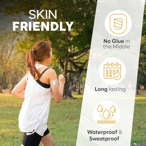 Omnipod 5 Overpatches - 30 Waterproof Adhesive Patches, Skin-Friendly