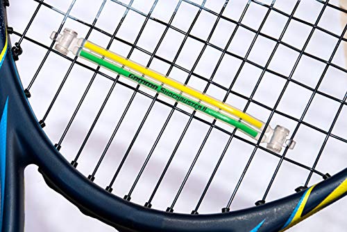 Tennis Racket Vibration Dampener - Yellow/Black Gel Shock Absorber