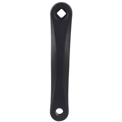 Bicycle Crank Arm, 170mm Bike Crank Leg Left Aluminum Alloy Single Chain Speed Crankset Replacement Accessory for Electric Hybrid Mountain Folding Commuter Road Exercise Repair Square Rhombic Hole