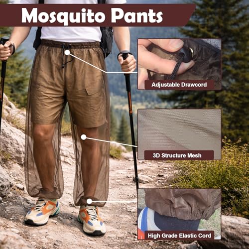 Aventik No-See-Ums Fine Mesh Mosquito Pants X-Large-XX-Large