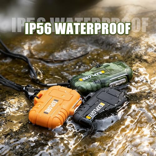 Rechargeable Waterproof Plasma Lighter - Orange Arc Lighter